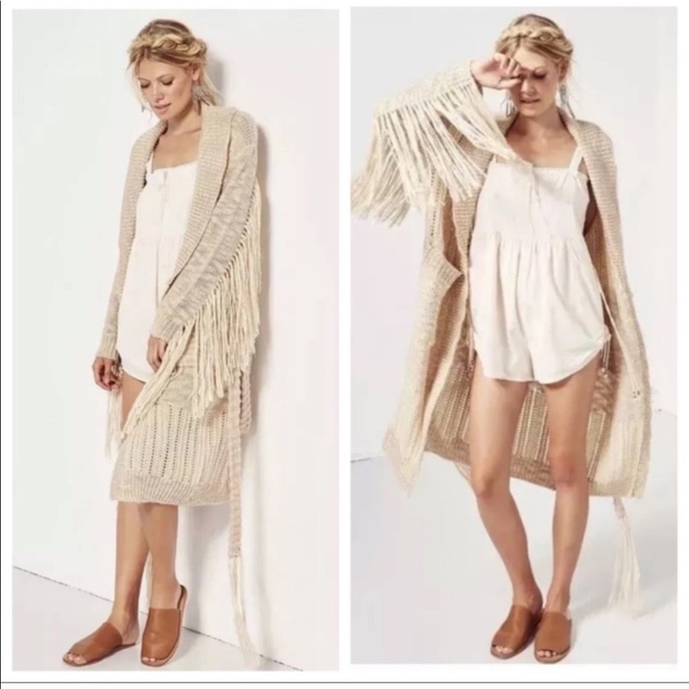 Spell and the gypsy cozy corner cardigan s/m new